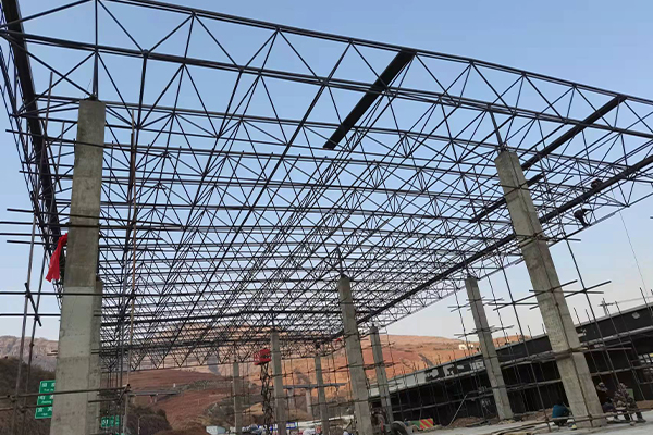 瑞昌钢结构网架图片